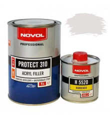 Грунт акриловый Novol +отв 310 1л+0,2л белый