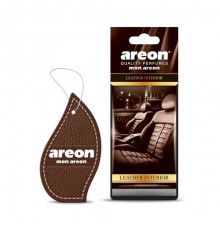 Ароматизатор AREON бумажный MON Leather Interior(Кожаный Салон)~