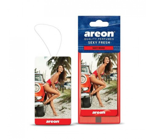 Ароматизатор AREON бумажный SEX DRIVE Sexy Road(Секси Роуд)~