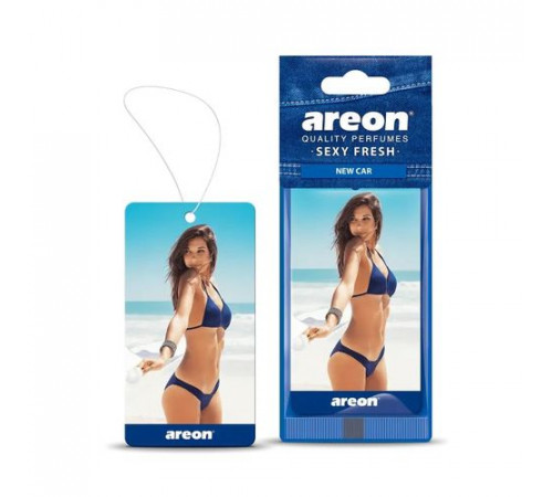 Ароматизатор AREON бумажный SEX DRIVE New Car(Новая машина)~