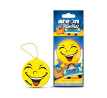 Ароматизатор AREON бумажный SMILE RING (New Car/Новая Машина)~-ЧЗБ