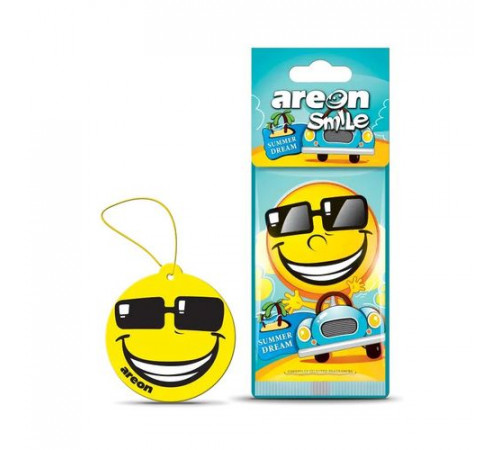 Ароматизатор AREON бумажный SMILE RING (Summer Dream/Летняя Мечта)~