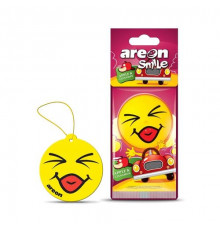 Ароматизатор AREON бумажный SMILE RING (Apple&Cinnamon/Яблоко-Корица)~