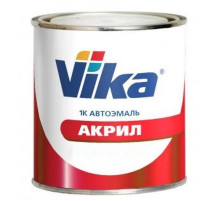 Краска банка 000 Черная матовая 0,85кг АК-142 1К акриловая Vika