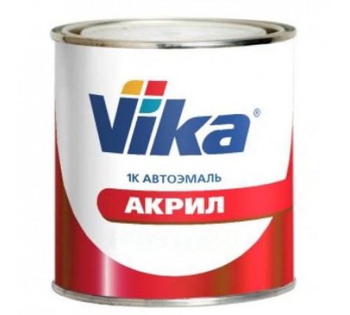 Краска банка 000 Черная матовая 0,85кг АК-142 1К акриловая Vika