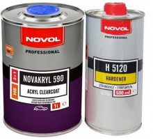 ЛАК NOVOL HS 590 с керам. добавкой + отвердитель 1л+0,5л. 2+1