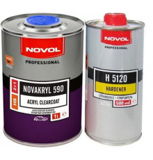 ЛАК NOVOL HS 590 с керам. добавкой + отвердитель 1л+0,5л. 2+1