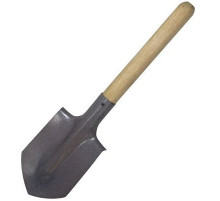 Лопата "СЛЕДОПЫТ" штыковая,сталь,дер. черенок