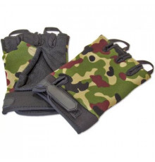 Перчатки  туристические "СЛЕДОПЫТ", хаки, без пальцев, размер XL