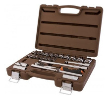 Набор головок 25предм 1/2 6-ти гр. с аксессуарами, 8-32 мм, / OMBRA