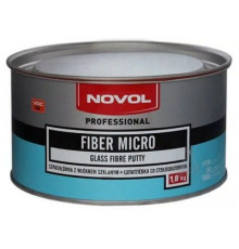 Шпатлевка NOVOL FIBER MIKRO 1.8кг №1235