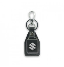 Брелок металл,кожа Сузуки BKN 003_