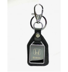 Брелок металл,кожа Хонда BKN 008_