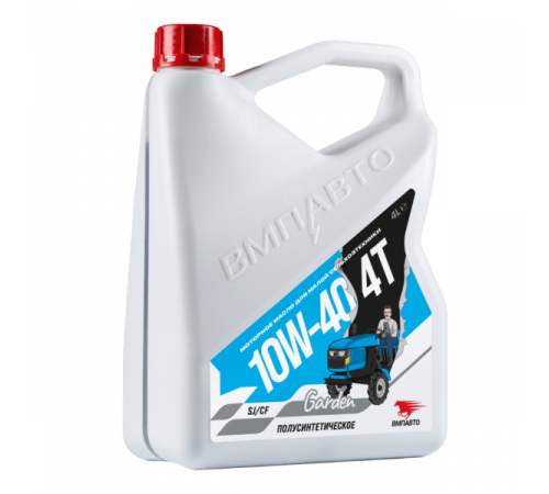 Масло 4-х тактное 10W-40 SJ/CF 4л.канистра ВМП ЧЗ