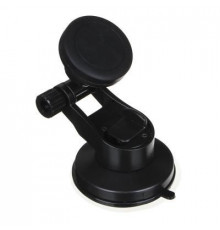 Держатель для телефона магнитный на присоске,регулируемый угол черный NEW GALAXY