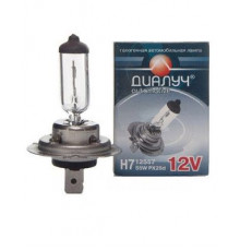 Лампа H7 12V 55W standart PX26d Диалуч ЛЧ130