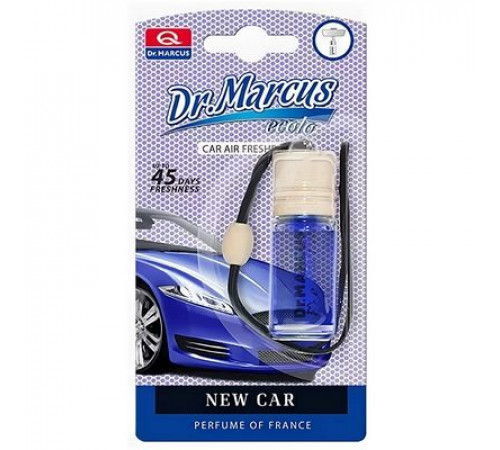 Ароматизатор Др.Маркус ECOLO бутылочка с дер. крышкой New Car (4,5мл)