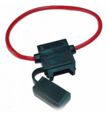 Держатель предохранителя UNI с резиновой крышкой 16AWG (ACV RM37-1513)