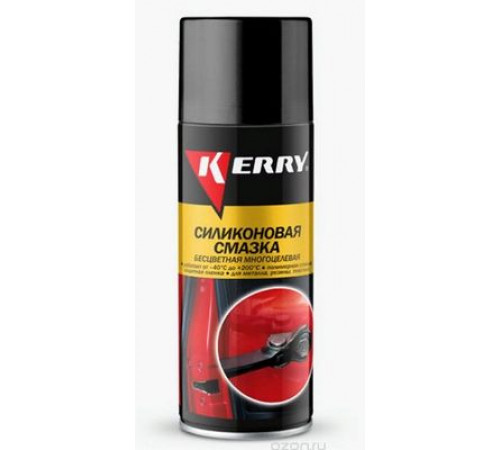Смазка силиконовая  75мл. многоцелевая аэр. KERRY ЧЗ