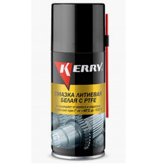 Смазка литиевая белая с PTFE 210мл аэр. KERRY ЧЗ