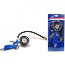 Пистолет для накачивания шин, манометр с жидкостью МАЯКАВТО