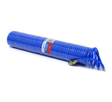 Шланг PU спиральный 15мх10ммх6,5мм с быстросъемами МАЯКАВТО