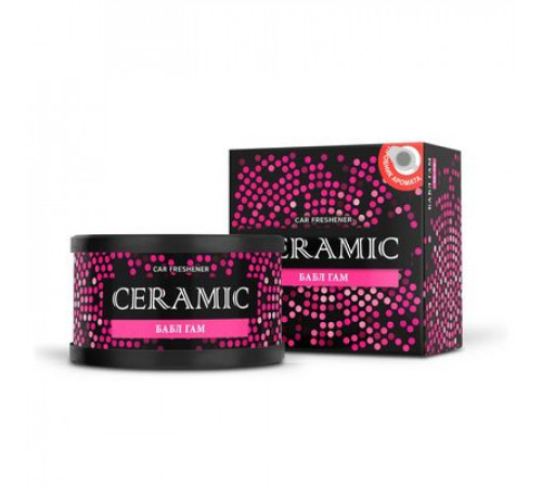 Ароматизатор Dolce Life Classic керамическая банка Бабл Гам ~