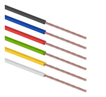 Провода ПГВА 1х1,50 мм 6шт х3 м.(6 цветов) REXANT