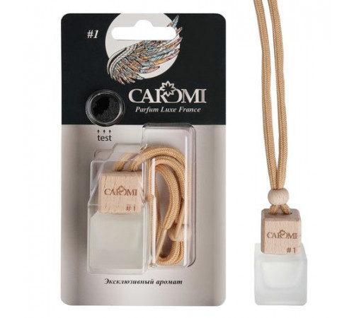 Ароматизатор CAROMI бутылочка с дер. крышкой PR-Invictus Original (Амбра-пачули-сл.ваниль) #1 6мл~