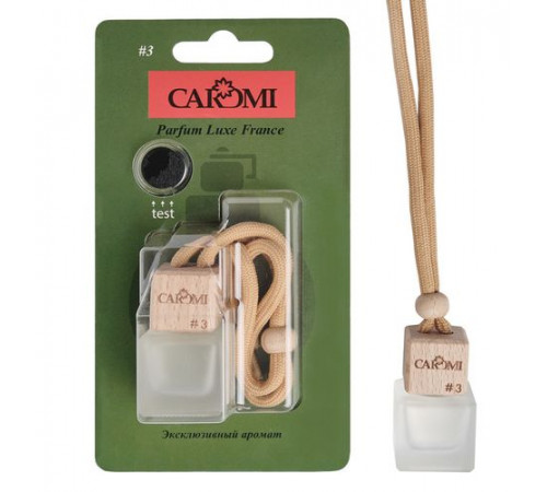 Ароматизатор CAROMI бутылочка с дер. крышкой HB Original (Кориандр-мускатный орех) #3 6мл~