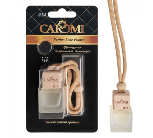 Ароматизатор CAROMI бутылочка с дер. крышкой Shaikh 77 Original (Базил,бергам,лаванда,лимон)#14 6мл~