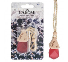 Ароматизатор CAROMI бутылочка с дер. крышкой фруктовый 6мл (Черная смородина) #1 ~