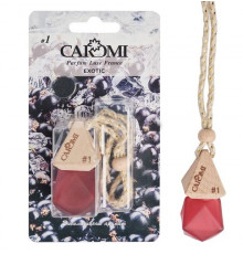 Ароматизатор CAROMI бутылочка с дер. крышкой фруктовый 6мл (Черная смородина) #1 ~