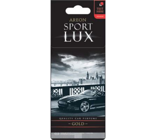 Ароматизатор AREON LUX SPORT GOLD бумажный 704-411-3G ~