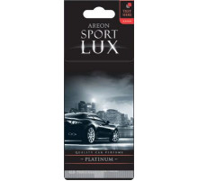Ароматизатор AREON LUX SPORT PLATINUM бумажный ~