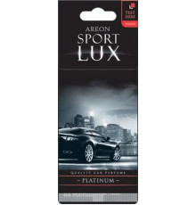 Ароматизатор AREON LUX SPORT PLATINUM бумажный ~
