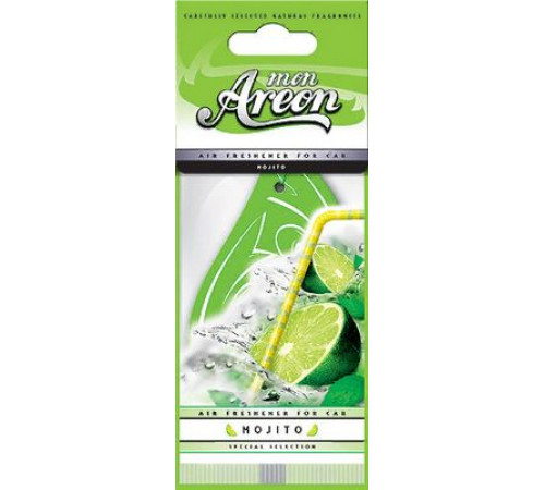 Ароматизатор AREON бумажный MON Mojito (Мохито) ~