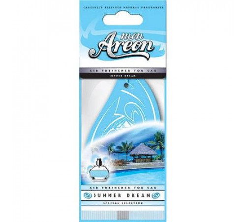 Ароматизатор AREON бумажный MON Summer Dreams (Летняя мечта) ~