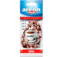 Ароматизатор AREON бумажный CLASSIC REFRESHMENT Koffee (Кофе) ~