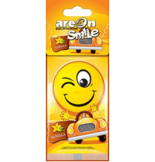 Ароматизатор AREON SMILE RING VANILA (Ваниль) бумажный ~