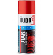 Лак для тонировки фонарей черный KUDO аэрозоль 520мл