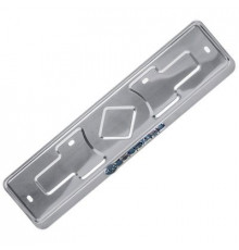 Рамка под номер нерж.сталь рельеф SUBARU