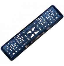 Рамка под номер рельеф FORD серебро