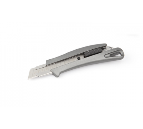 Нож со сменным лезвием алюминиевый корпус 18 мм ДТ