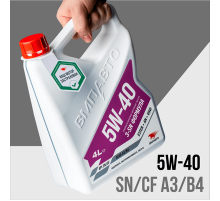 Масло моторное 3-SN 5w40 (А3/В4, SN/CF) канистра 4л. ВМП АВТО ЧЗ