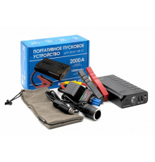 Зарядное устройство для АКБ Striver портативное пусковое F17 (12В, 2000А, 10000 мАч)