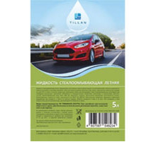 Жидкость в бачок омывателя (летняя) Tillan 5л.