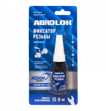 Фиксатор резьбы синий удаляемый 10мл ABRO