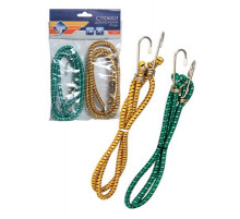 Резинки для крепления груза с крюками 1м 2шт Nova Bright