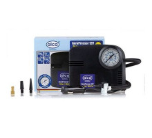 Компрессор Турбо, 12 л/мин 12В, с манометром,в прикуриватель ALCA